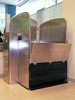 Plataforma salvaescaleras vertical modelo silver de Vertitec