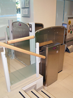 Plataforma salvaescaleras vertical modelo silver de Vertitec